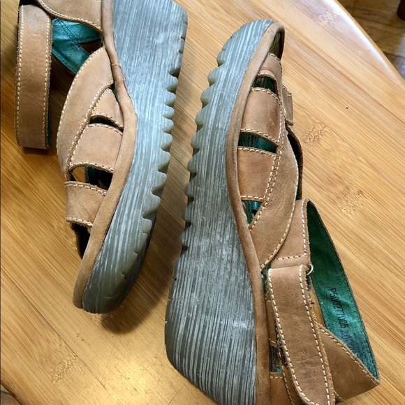 Fly London Brown Sandals 40 - Picture 6 of 9